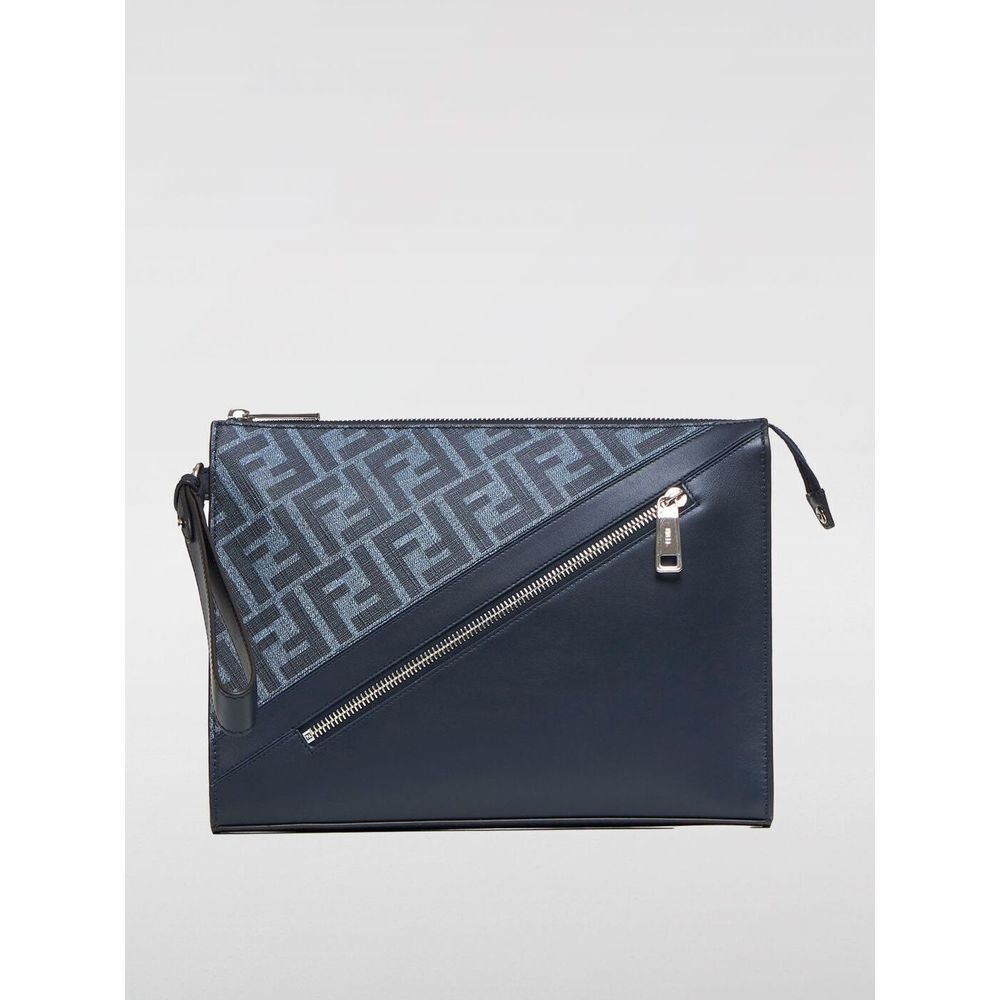 Fendi Business Denim Blue Bag Bags
